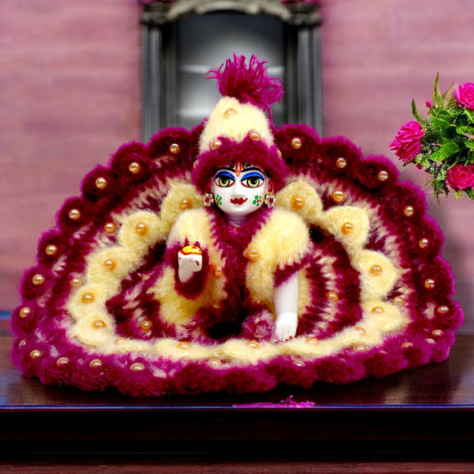 Woolen Laddu Gopal Ji Poshak by Kiroshia SP-W09