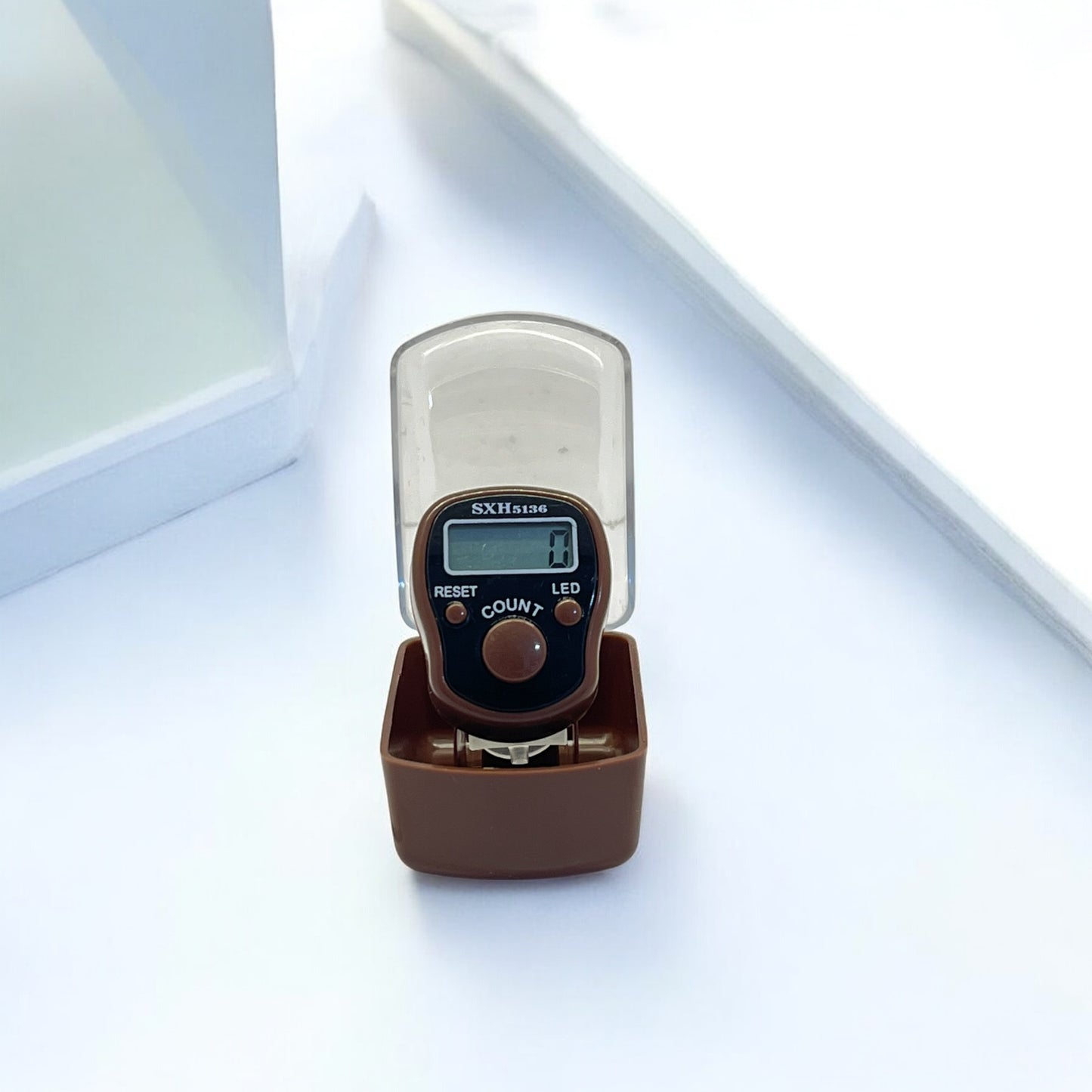 Premium Digital Chanting Counter – With LED & Protective Box ✨