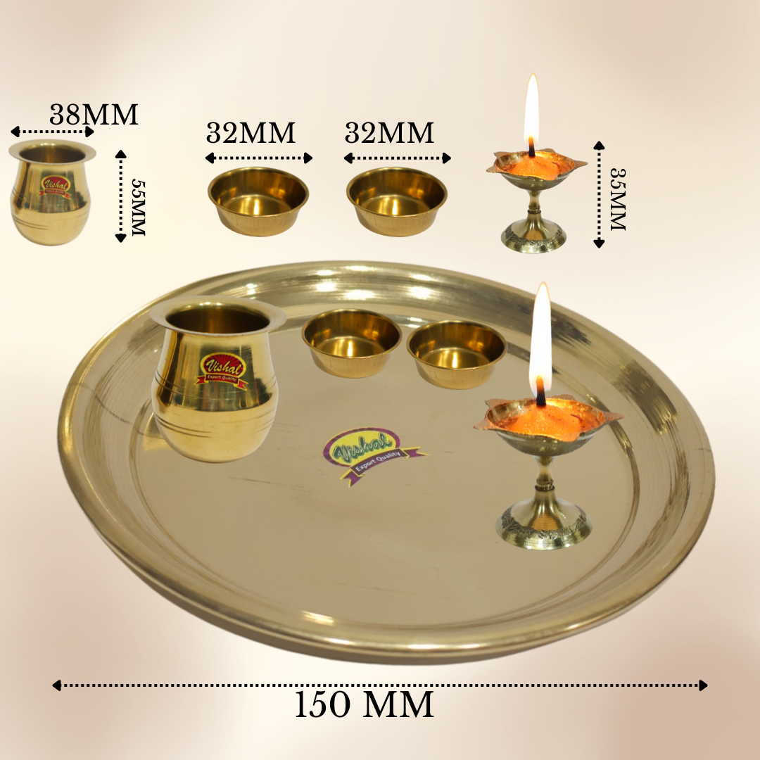 THALI FOR PUJA AND PRASAD SPB-105