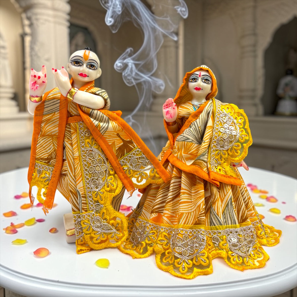 Jugal Sarkar vastra SP-G09 - full set view | Shri Poshak, Mathura