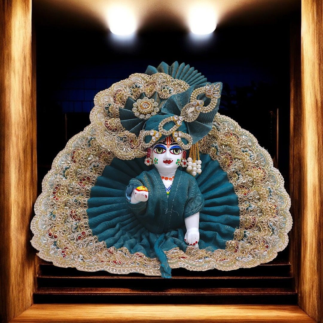 Premium 2 Piece Designer Laddu Gopal Ji Poshak SP-H13