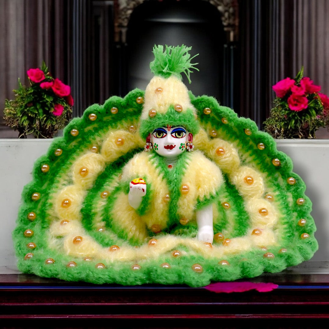 Woolen Laddu Gopal Ji Poshak by Kiroshia SP-W09