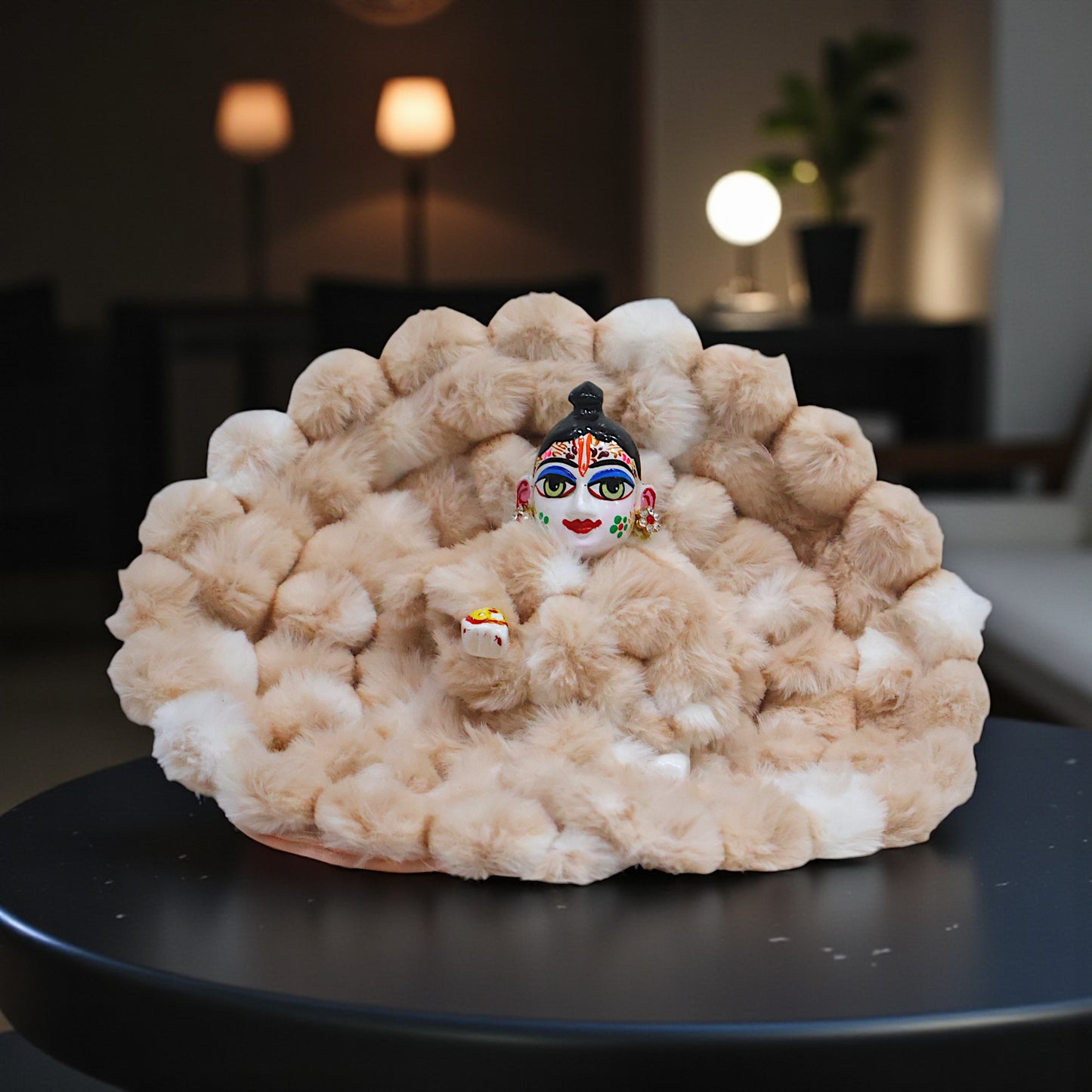 Luxurious Fluffy Winter Poshak for Laddu Gopal Ji SP-H39