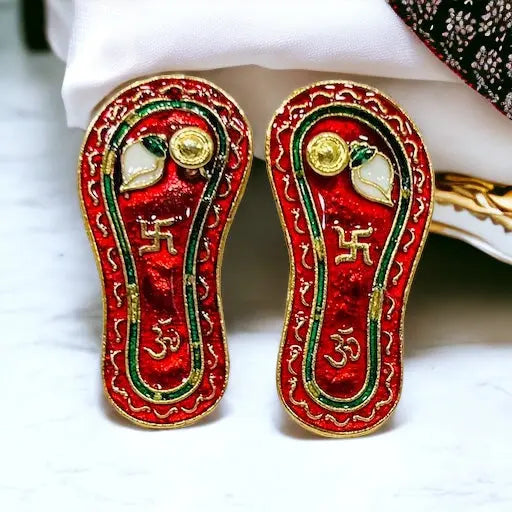 CHARAN PADUKA FOR LADDU GOPAL JI SPC-164 Shriposhak.in NATH DWARA