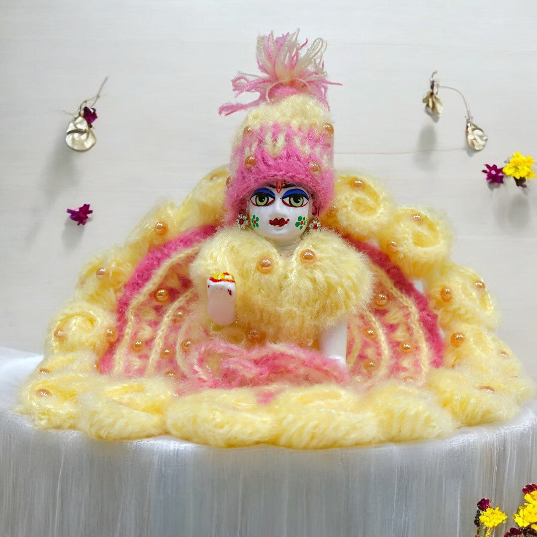 Woolen Laddu Gopal Ji Poshak by Kiroshia SP-W04