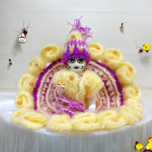 Woolen Laddu Gopal Ji Poshak by Kiroshia SP-W04