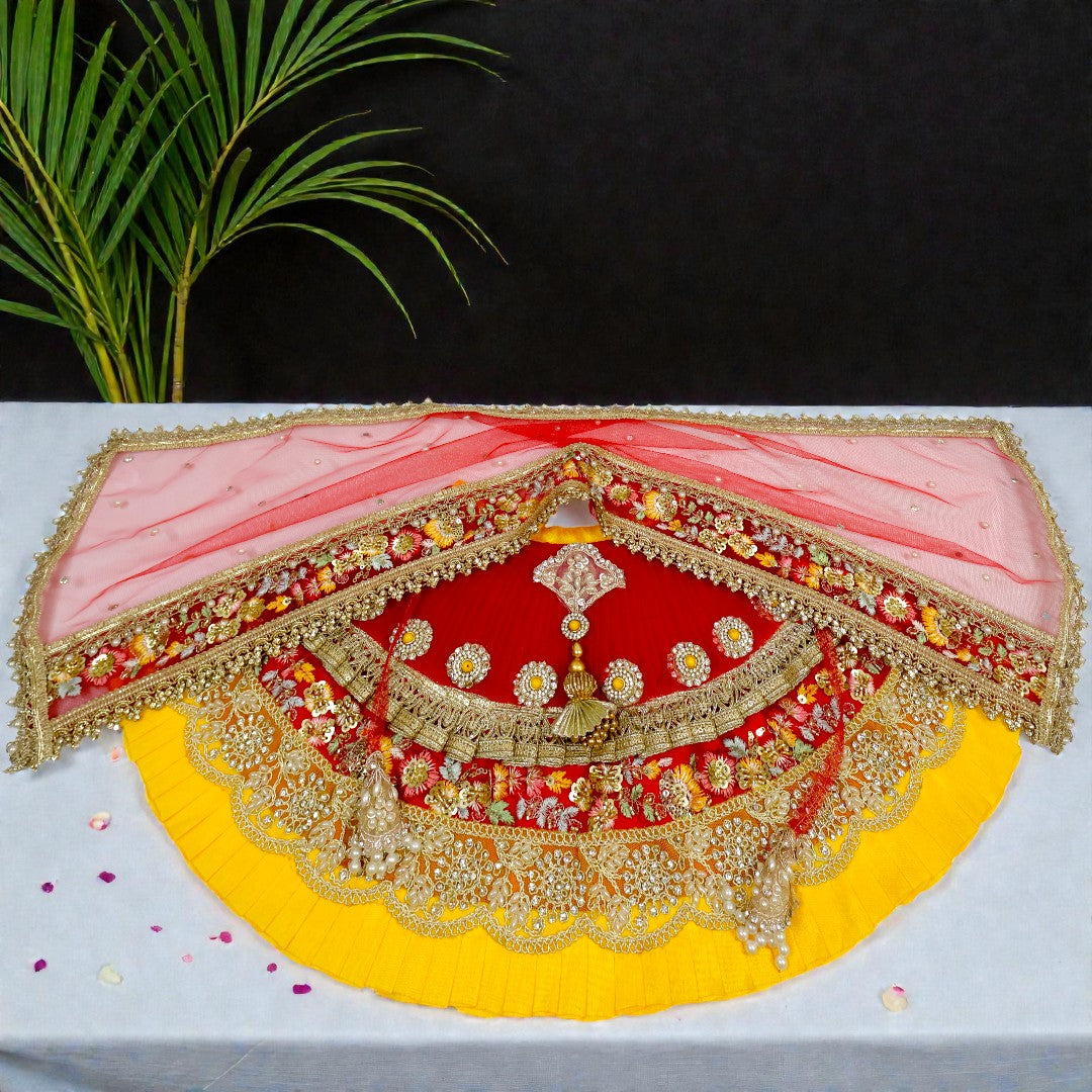 Royal Thread Embroided Border Durga Set SP-H75