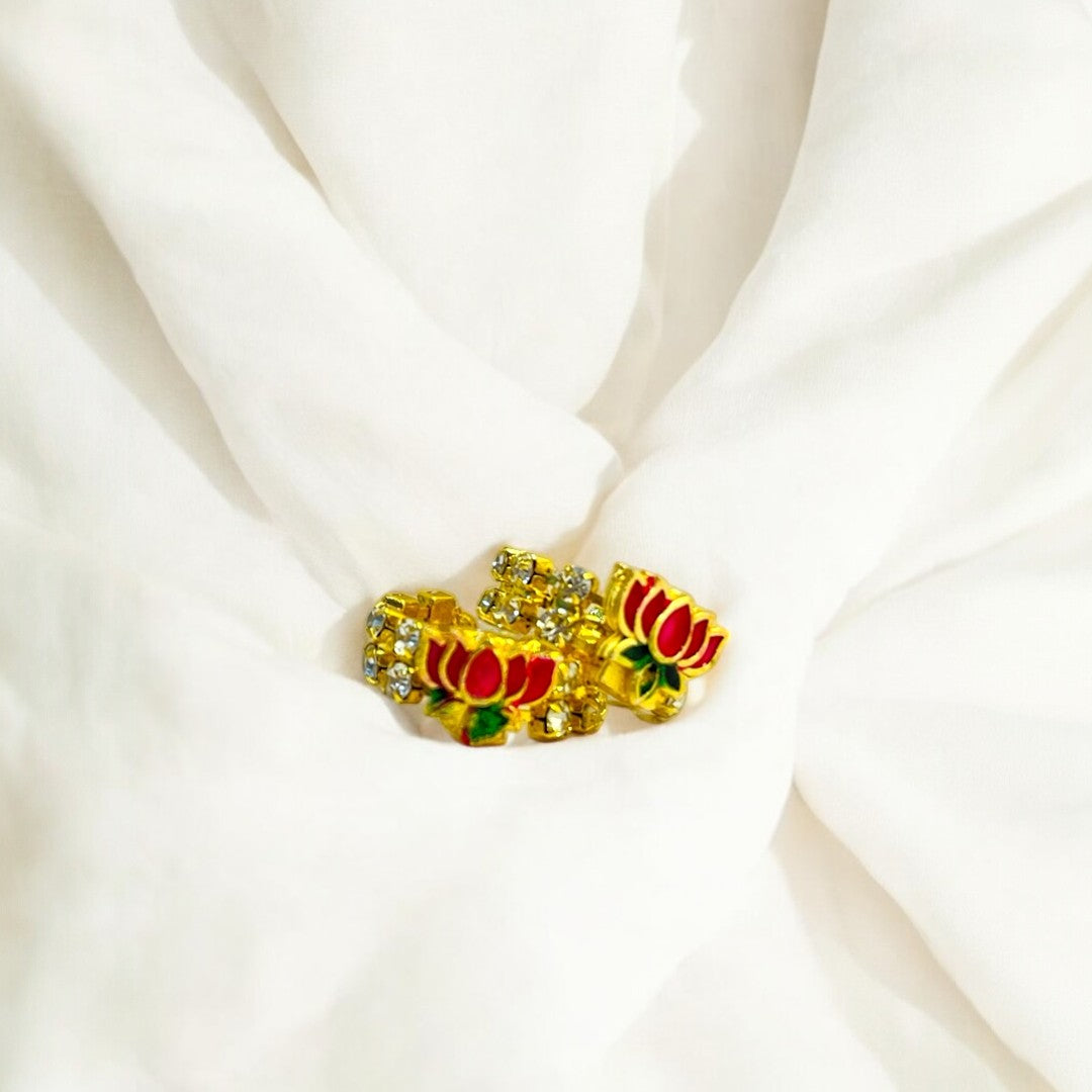 Lotus Design Kada for Laddu Gopal Ji SPC-303