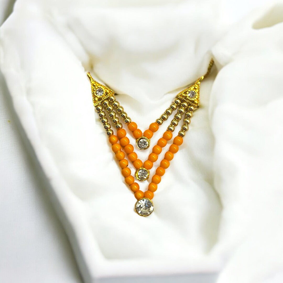 Beautiful Triple-Layer Bead Maala SPC-441