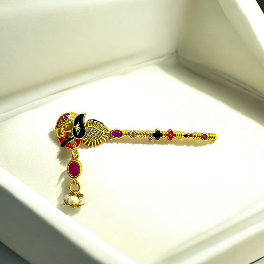 Premium Half Elephant Face Bansi SPC-414