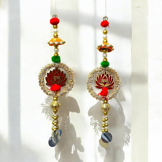 Shubh Labh Lotus Pearl Hanging SP-DW05