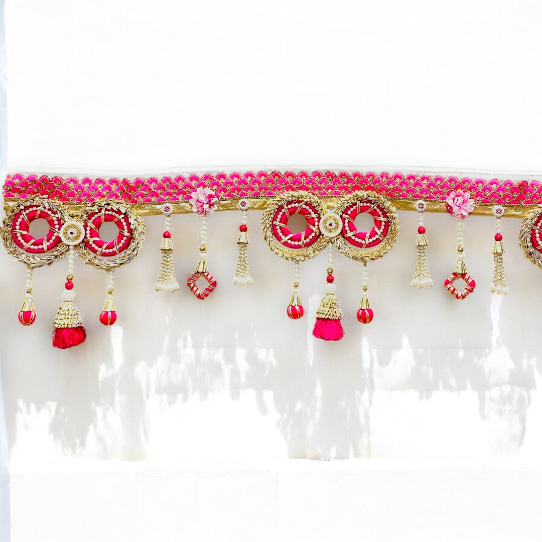 Fuchsia Enchantment" Bridal Toran (Door Hanging) - SP-T12 πΈ