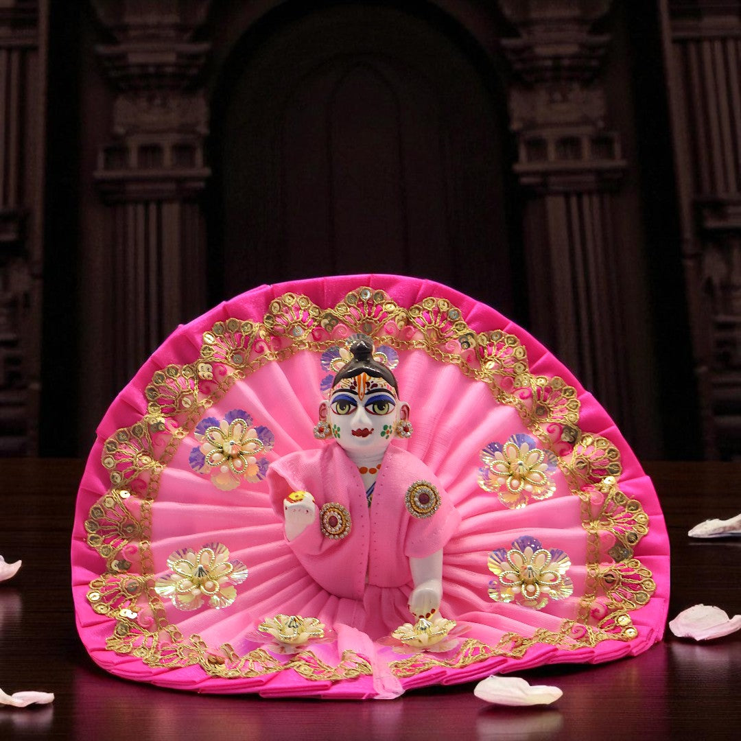 Premium Floral Embellished Poshak for Laddu Gopal Ji SP-G69