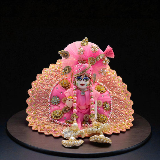 Royal Embroidered Designer Poshak Set for Laddu Gopal Ji SP-F30