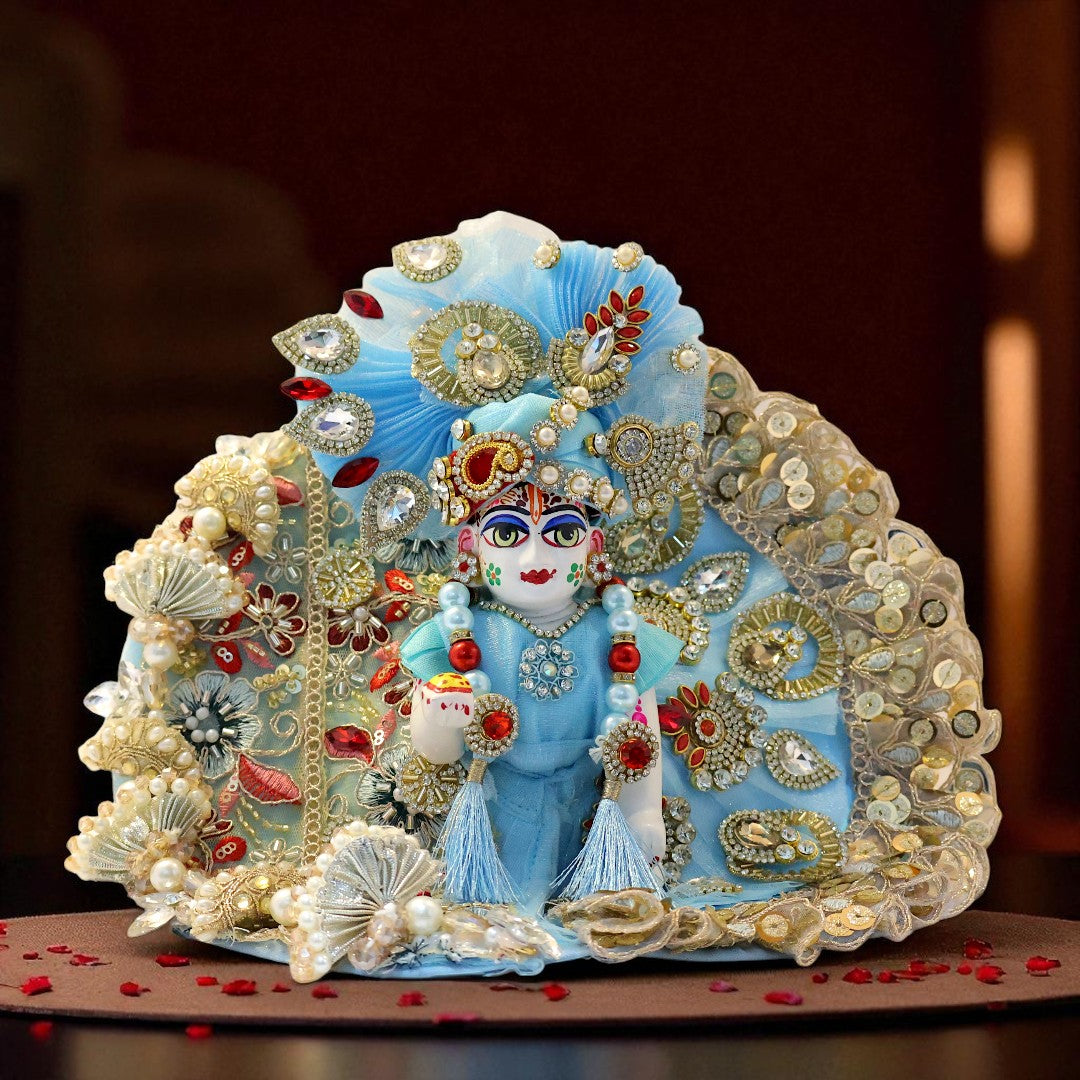 Premium 3-Piece Designer Laddu Gopal Ji Poshak β SP-G54 π«