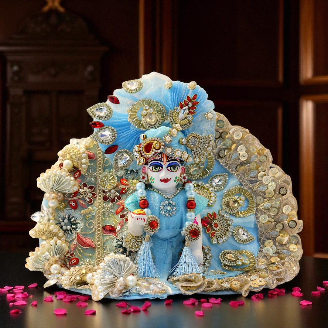 Premium 3-Piece Designer Laddu Gopal Ji Poshak β SP-G54 π«