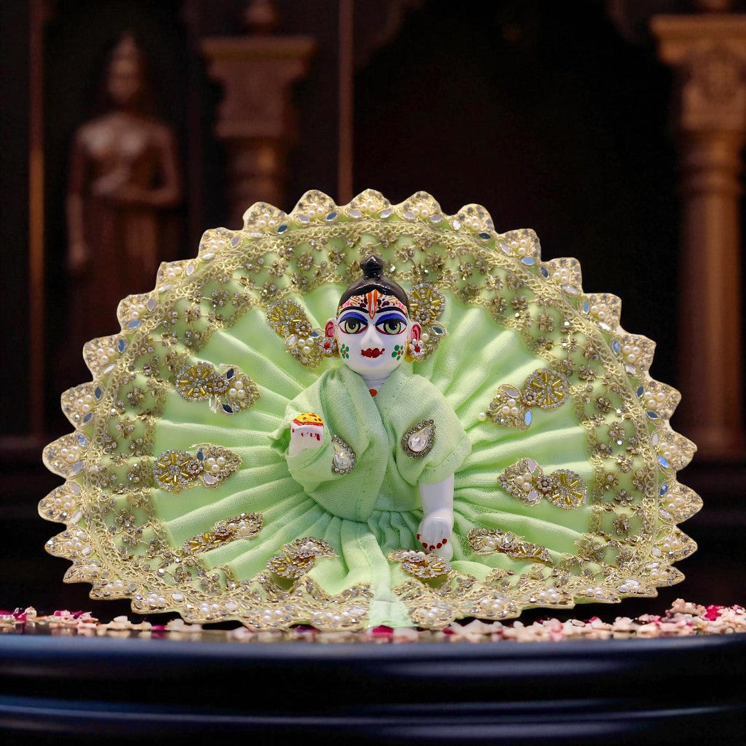 Premium Embroidered Laddu Gopal Ji Poshak β SP-G12