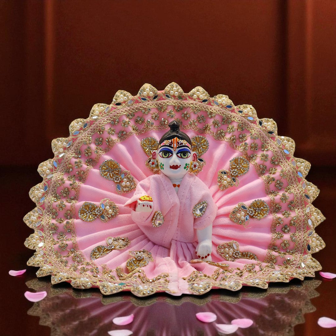 Premium Embroidered Laddu Gopal Ji Poshak β SP-G12