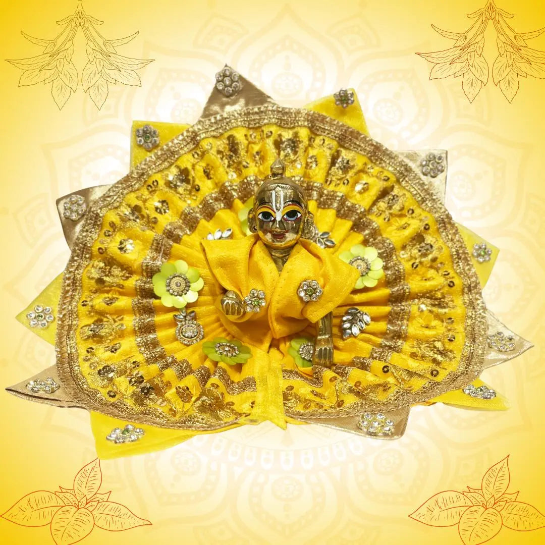 LADDU GOPAL JI POSHAK SP-B82 Shriposhak.in