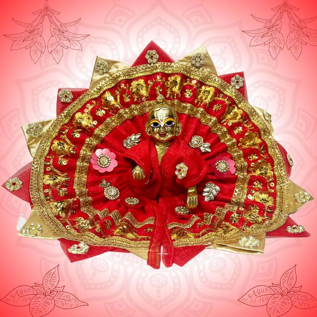 LADDU GOPAL JI POSHAK SP-B82 Shriposhak.in