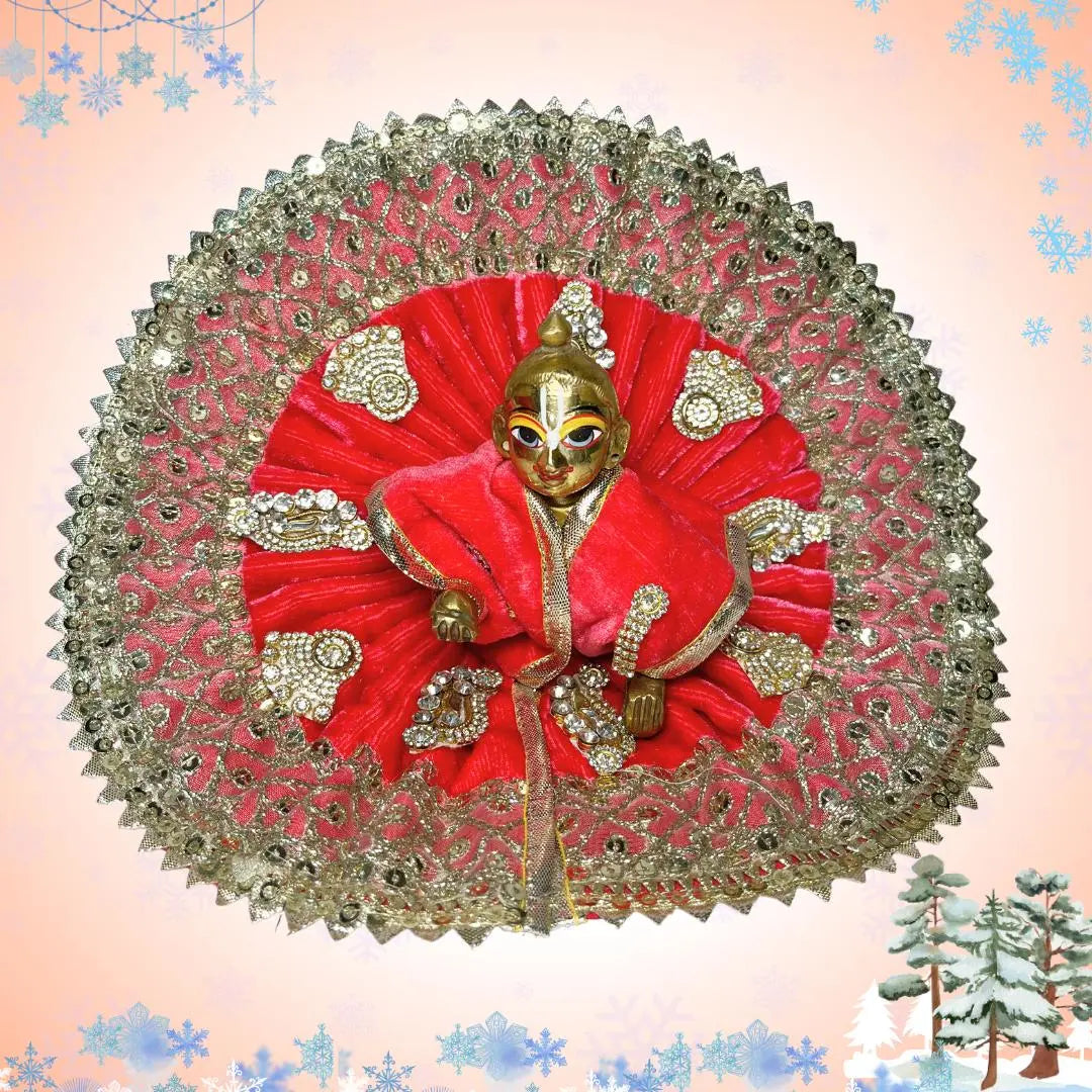 LADDU GOPAL JI WINTER POSHAK SP-D23 Shriposhak.in