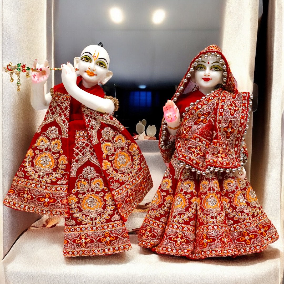 Radha Krishna Bride–Groom Elegance Dress SP-H18