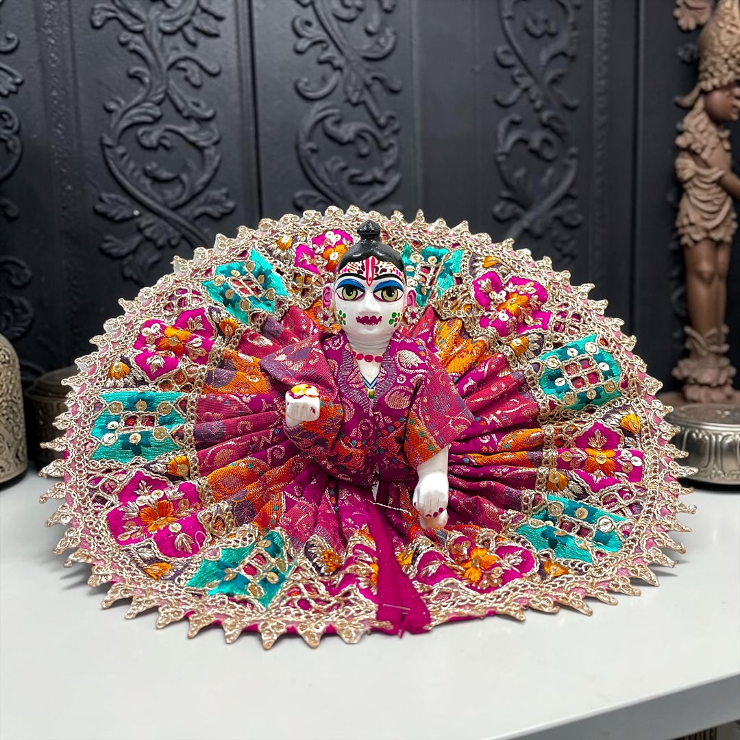 Premium Handcrafted Laddu Gopal Ji Heavy Designer Poshak SP-I27