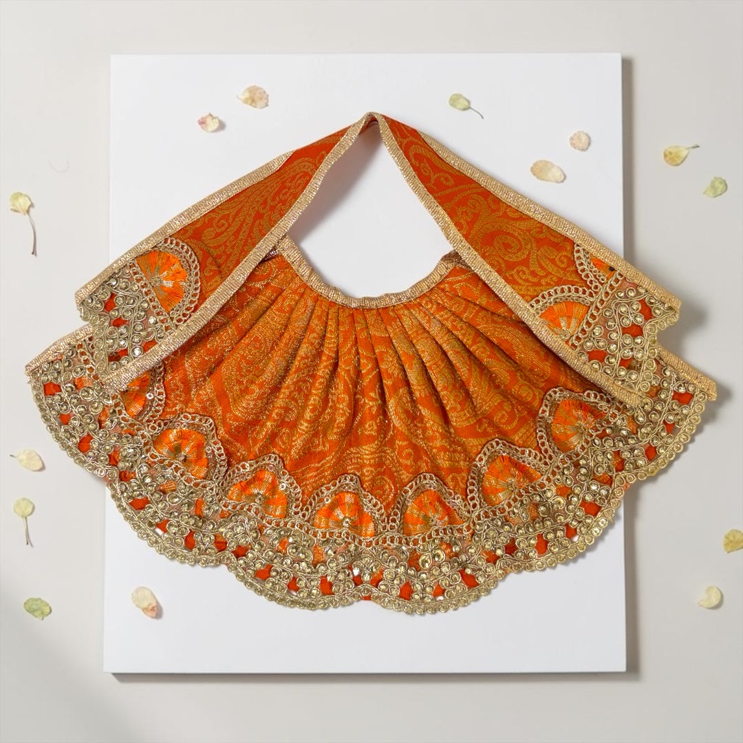Mata Ji vastra SP-I37 - full set view | Shri Poshak, Mathura