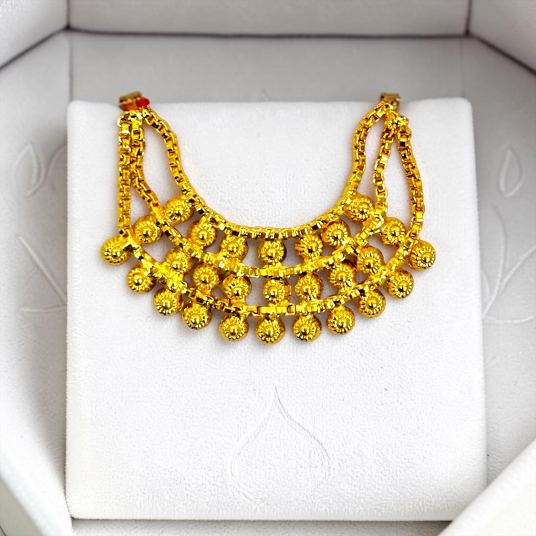 Divine Golden Multi-Layered Haar for Laddu Gopal SPC-782