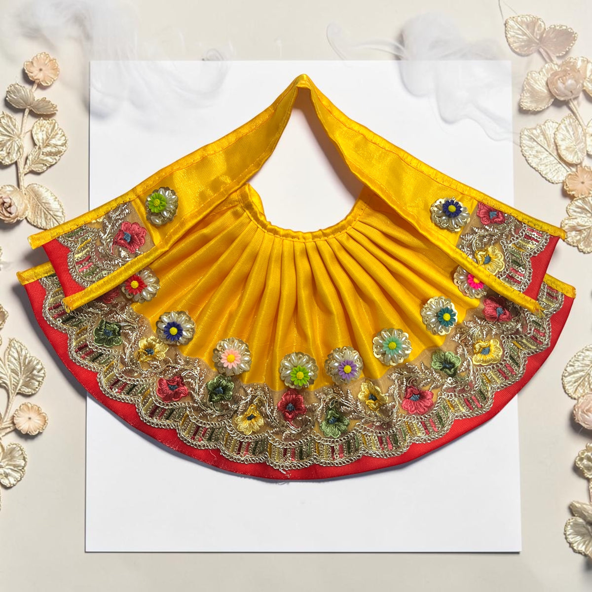 Navratri Special Premium Mata Rani Lehnga Patka Set (SP-J16) – Designer Heavy Embroidered Poshak