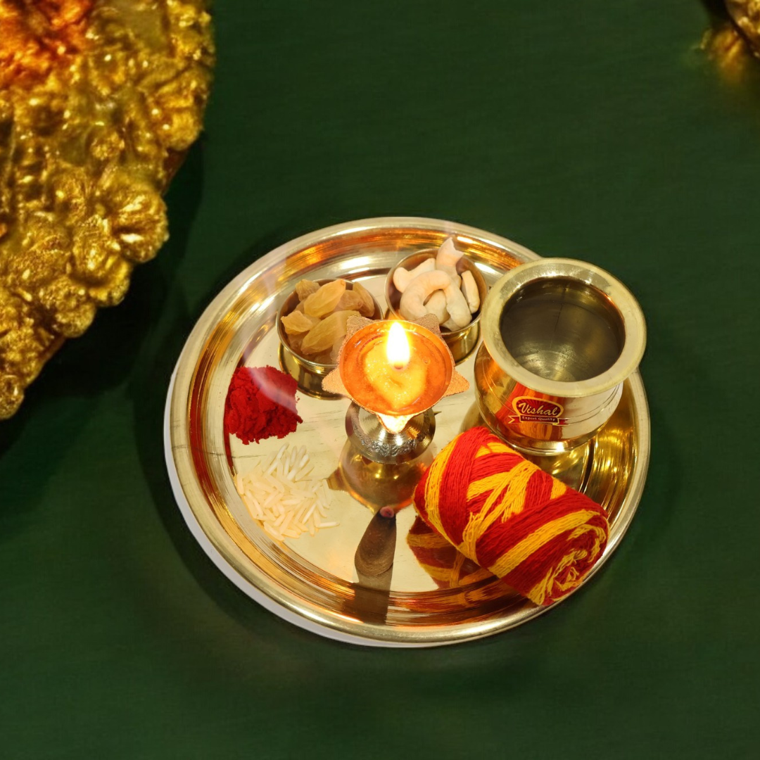 THALI FOR PUJA AND PRASAD SPB-105