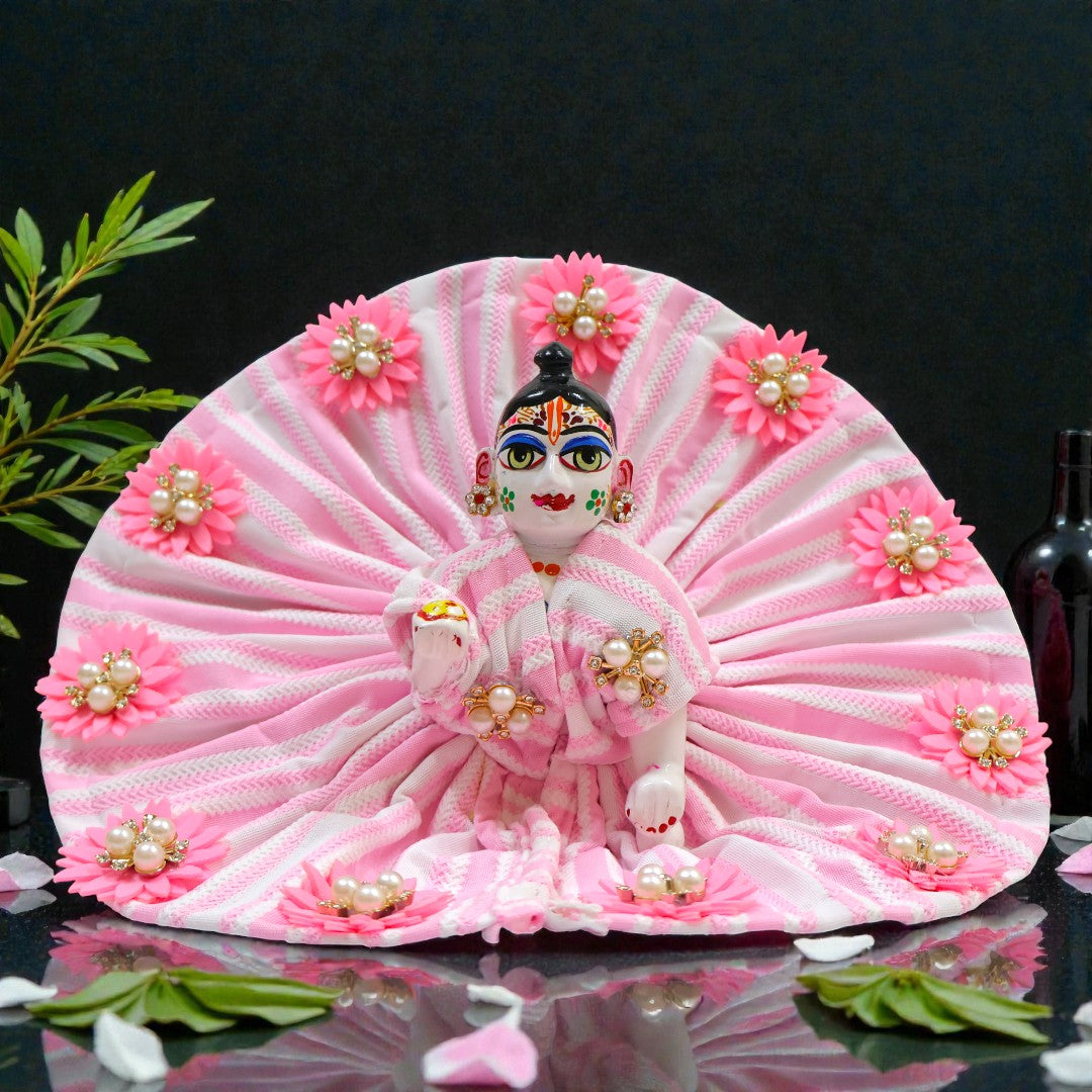 Exquisite Summer Flower Laddu Gopal Ji Poshak SP-H97