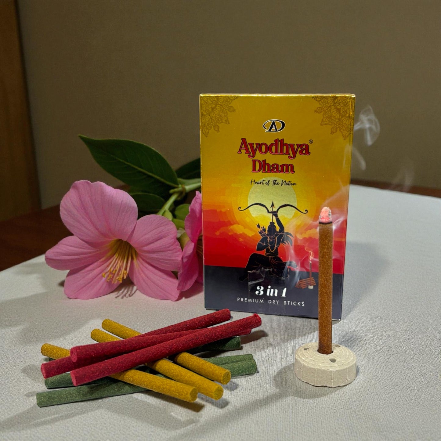 π± Ayodhya Dham 3-in-1 Premium Dry Sticks: Heart of the Nation
