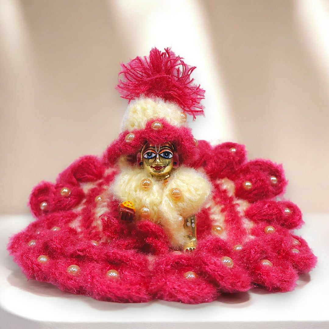 Woolen Laddu Gopal Ji Poshak by Kiroshia SP-W18