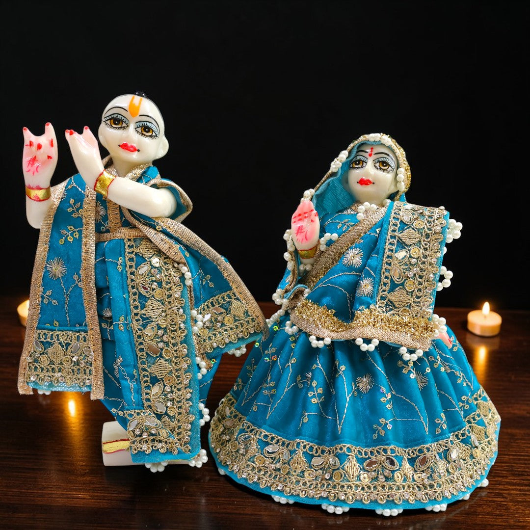 Royal Heritage Radha Krishna Designer Shringar Set SP-H45