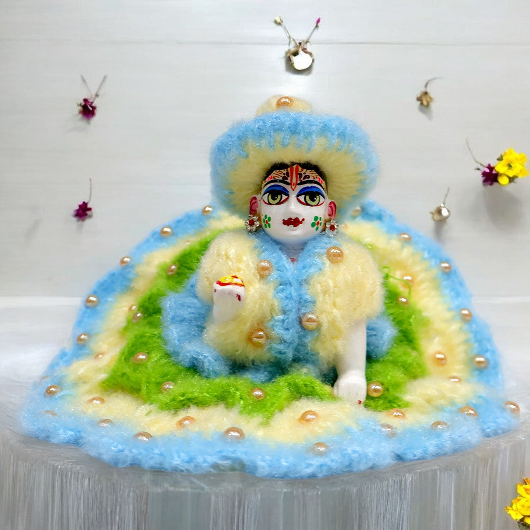 Woolen Laddu Gopal Ji Poshak by Kiroshia SP-W06