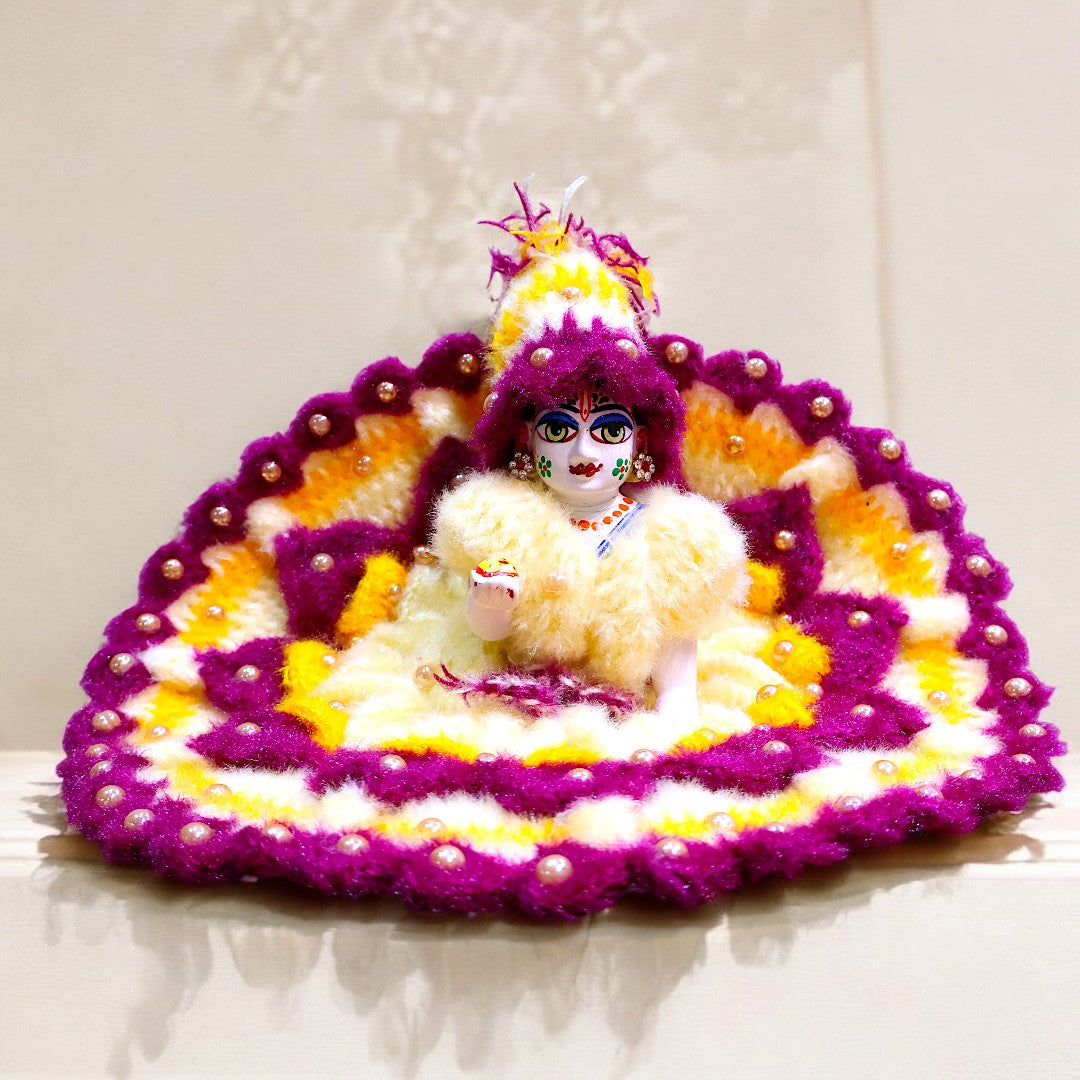 Woolen Laddu Gopal Ji Poshak by Kiroshia SP-W12
