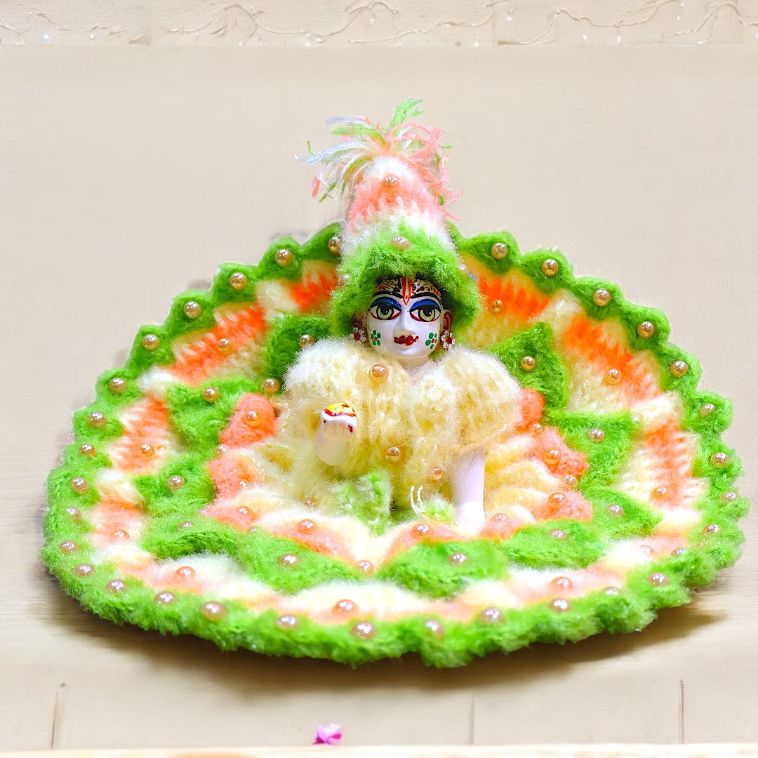Woolen Laddu Gopal Ji Poshak by Kiroshia SP-W12
