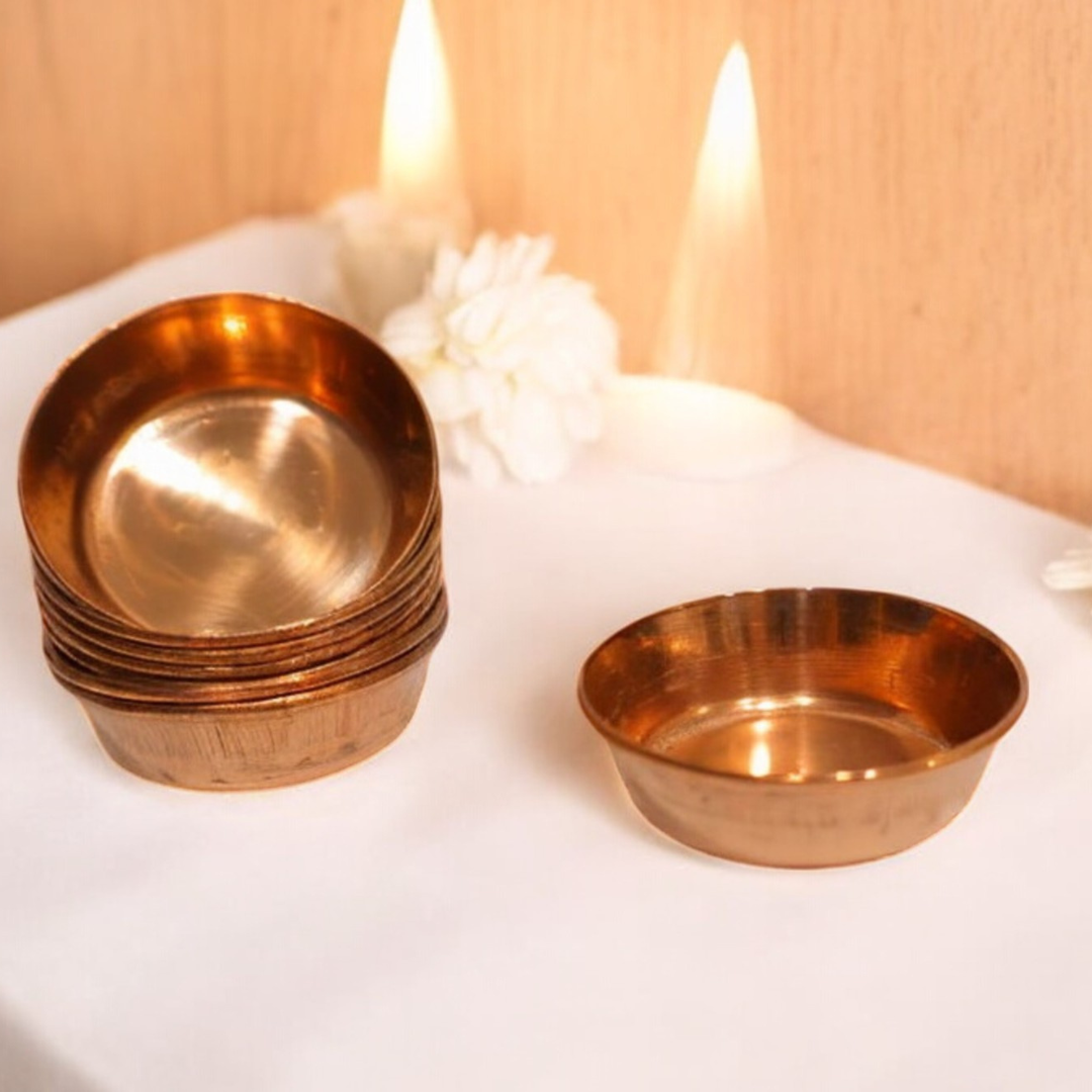 COPPER KATORI FOR PRASAD AND ROLI CHAWAL SPB-110