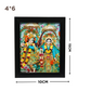 Radha Krishna Wall Frame SPF 4