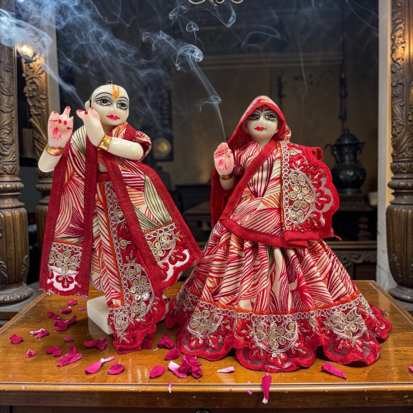 Frill-Border Radha Krishna Dress SP-G09✨