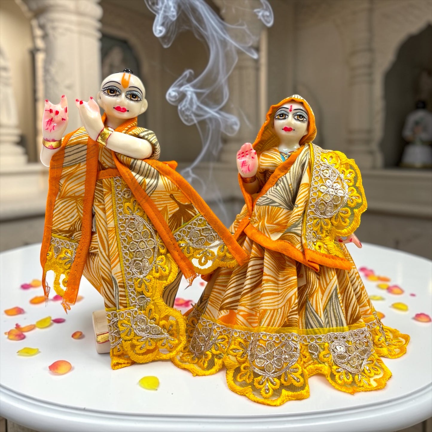 Frill-Border Radha Krishna Dress SP-G09✨