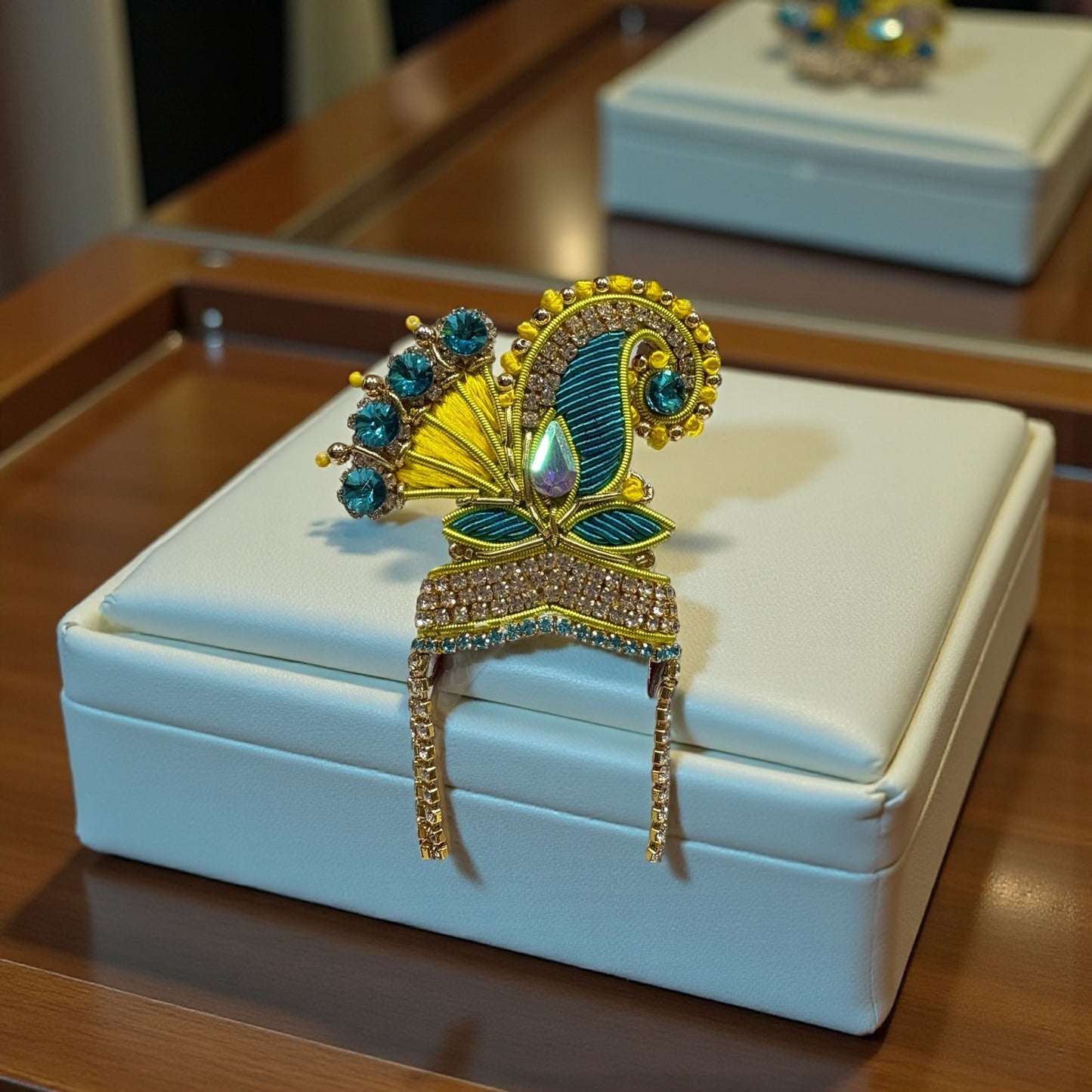 👑 Exquisite Jardogi Mukut for Laddu Gopal Ji 4510