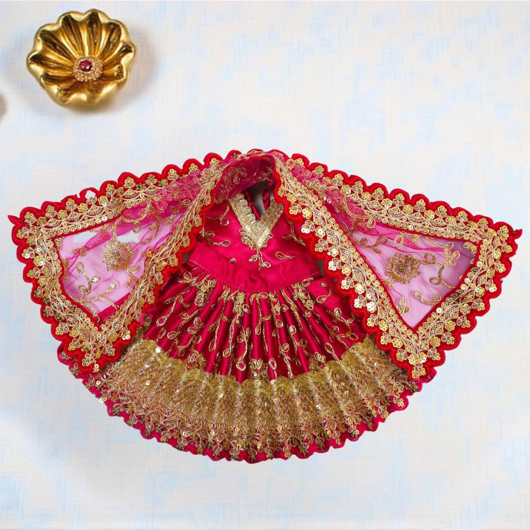 Premium Designer Mata Rani 3-Piece Durga Set SP-H47