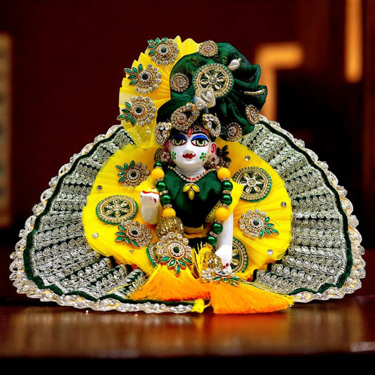 Premium Laddu Gopal Ji Poshak with Matching Pagree SP-H22