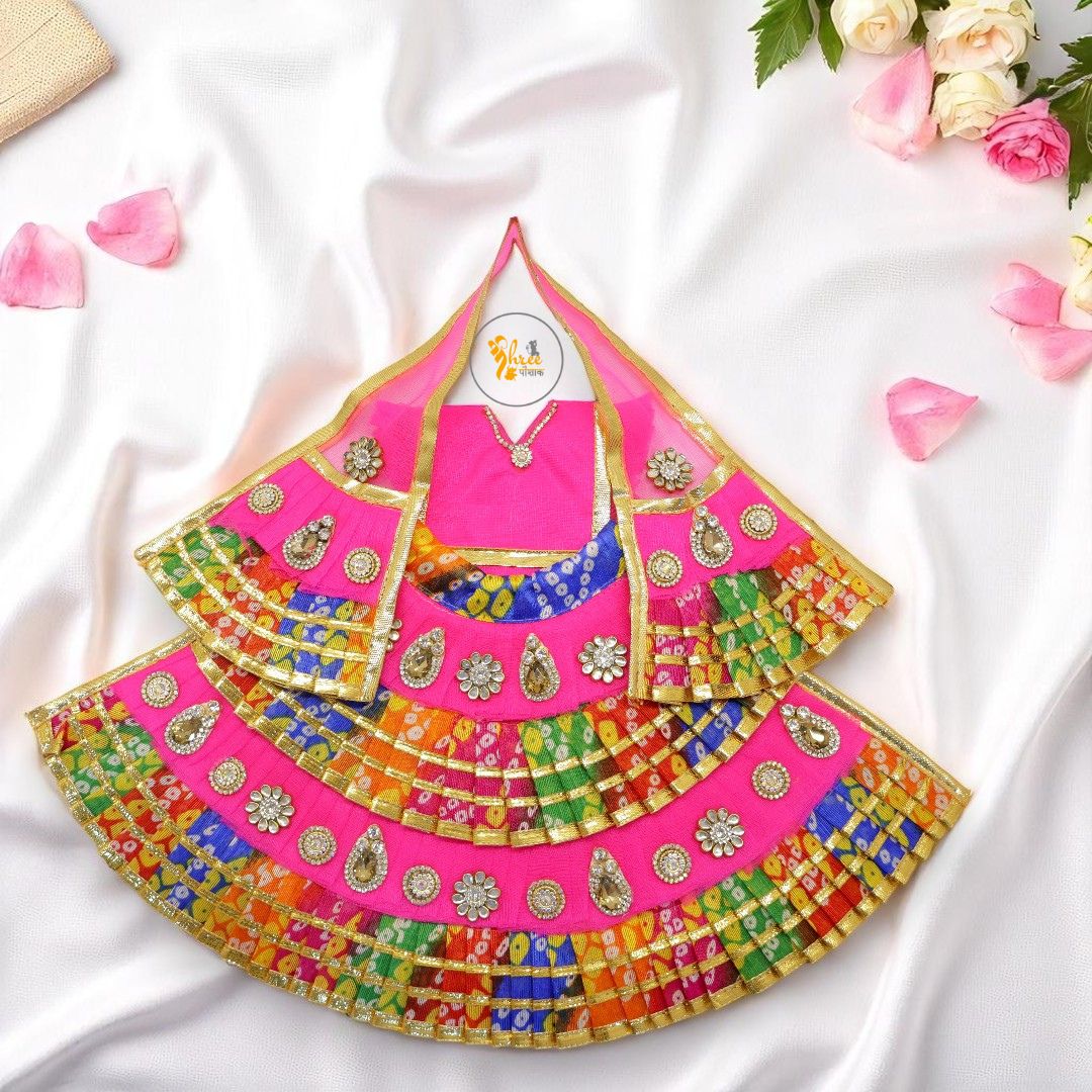 Mata Rani Dress – Lehnga Patka with Choli SP-F13
