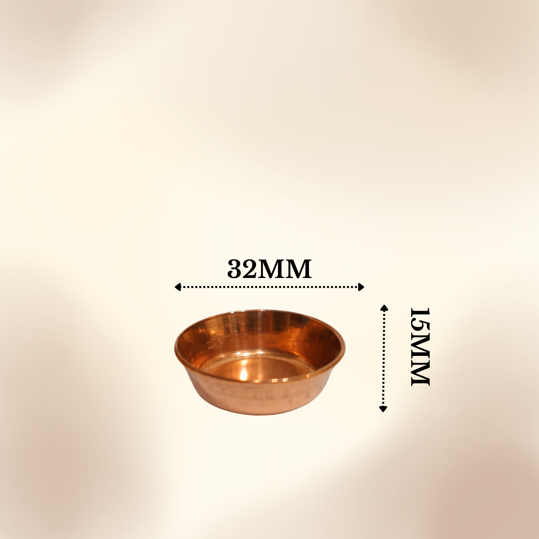 COPPER KATORI FOR PRASAD AND ROLI CHAWAL SPB-110