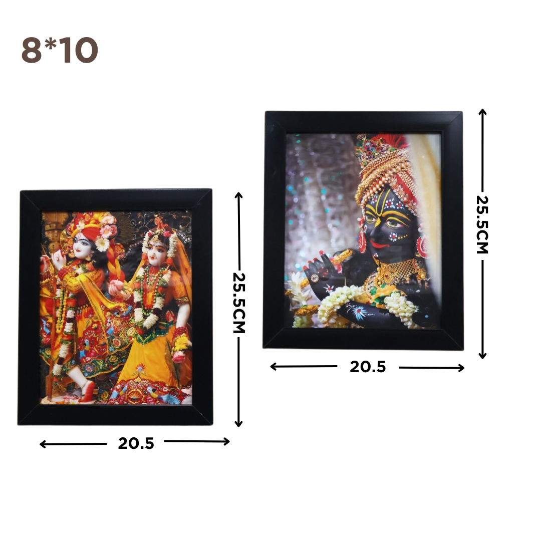 RADHA KRISHNA WALL FRAME SPF-1 6 COMBO