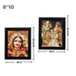 RADHA KRISHNA WALL FRAME SPF-8 3 COMBO