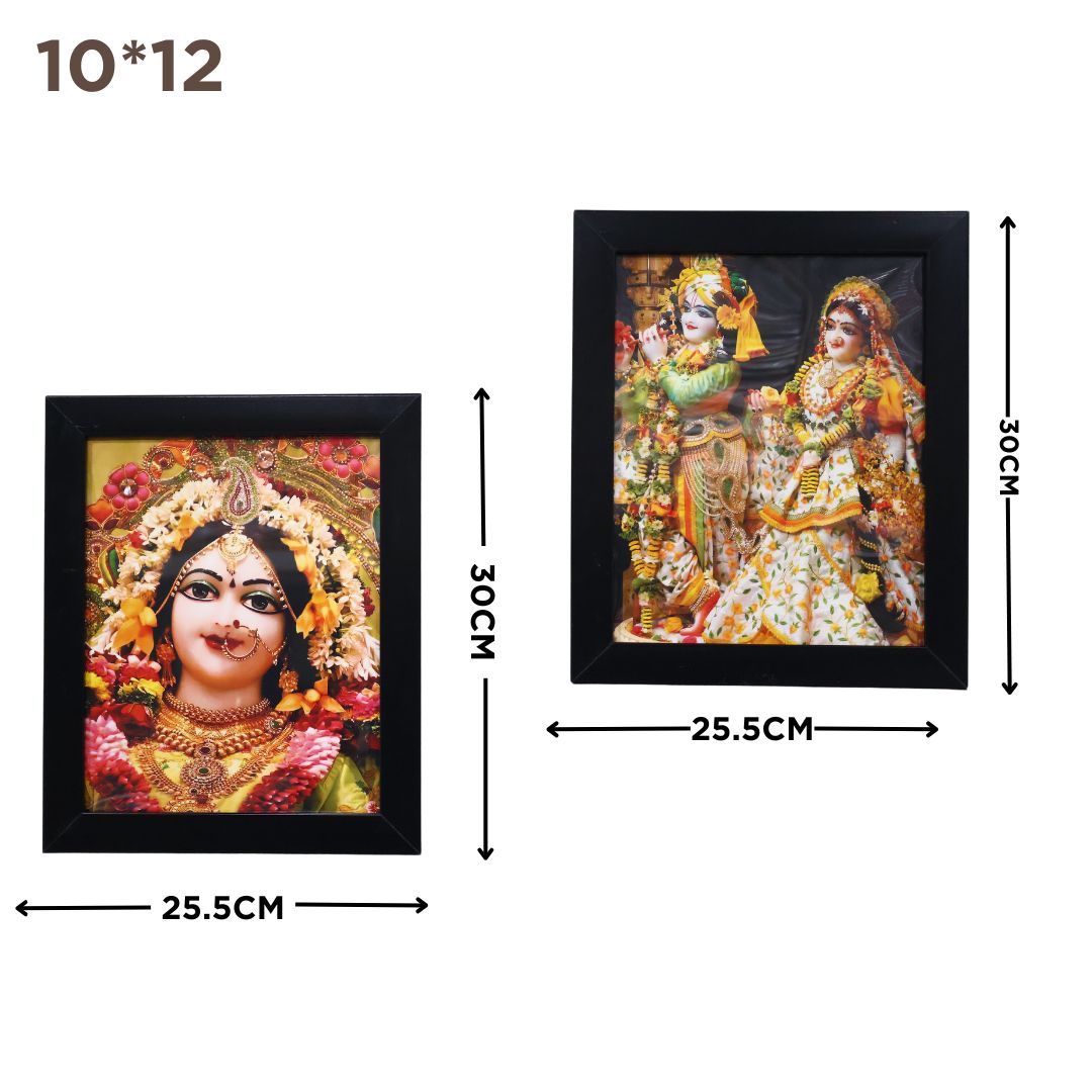 RADHA KRISHNA WALL FRAME SPF-8 3 COMBO